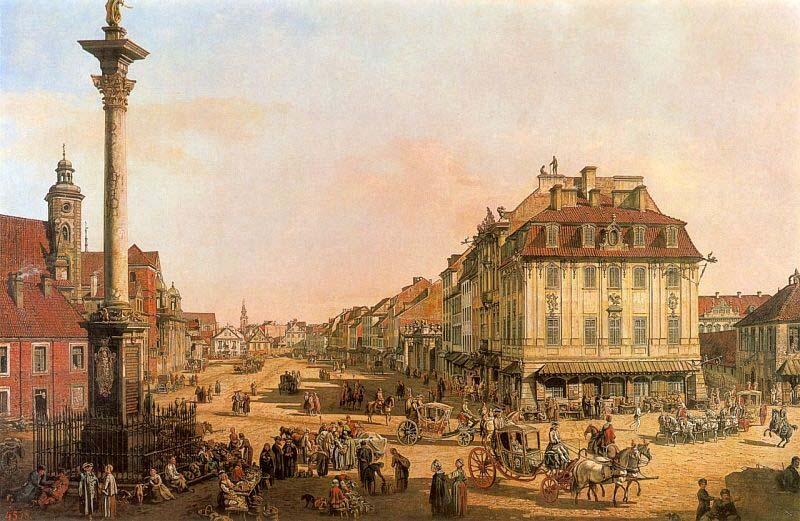 Bernardo Bellotto Cracow Suburb as seen from the Cracow Gate. oil painting picture